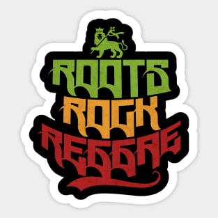 Roots Rock Reggae Sticker